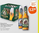 Weißbier Naturtrüb oder Alkoholfrei Angebote von Kapuziner bei tegut Gerlingen für 12,99 €