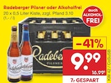 Radeberger Pilsner Angebote bei Netto Marken-Discount Halle für 9,99 €