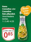 Cremfine Angebote von Rama bei GLOBUS Neubrandenburg für 0,85 €