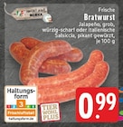Frische Bratwurst Jalapeño im Angebot bei EDEKA in Mülheim Frische Bratwurst Jalapeño Angebote von Edeka bei EDEKA Mülheim für 0,99 €