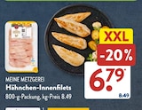 Hähnchen-Innenfilets von MEINE METZGEREI im aktuellen ALDI SÜD Prospekt für 6,79 €