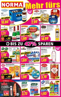 Bier im aktuellen Norma Prospekt (Neumünster) Bier im Norma Prospekt "Mehr fürs Geld" mit 28 Seiten (Neumünster)