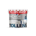 Peinture(d) extérieure façade Tollens Projet express blanc 10L+ 20% gratuit - Tollens en promo chez Castorama Marseille à 79,90 €