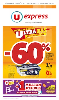 Prospectus U Express en cours, "U Express", page 1 sur 32
