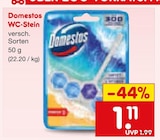 WC-Stein im Netto Marken-Discount Prospekt WC-Stein von Domestos im aktuellen Netto Marken-Discount Prospekt für 1,11 €