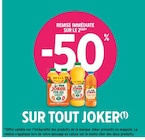 Intermarché Longeville-sur-Mer - Promo -50% de remise immédiate sur le 2ème sur tout Joker Promo -50% de remise immédiate sur le 2ème sur tout Joker à dans le catalogue Intermarché à Longeville-sur-Mer