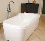 Baignoire îlot "Batz" - Brico Cash à Perpignan Baignoire îlot "Batz" en promo chez Brico Cash Perpignan