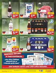 Schweinefleisch im Netto Marken-Discount Prospekt "Aktuelle Angebote" mit 54 Seiten (Rostock)