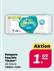 Feuchte Tücher von Pampers für 1,69 € bei NETTO mit dem Scottie im Angebot Feuchte Tücher von Pampers im aktuellen NETTO mit dem Scottie Prospekt