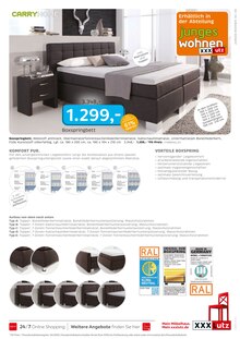 Bett im XXXLutz Möbelhäuser Prospekt "junges wohnen." mit 20 Seiten (Ludwigshafen (Rhein))