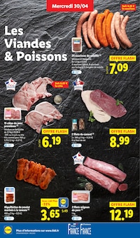 Promo Poulet dans le catalogue Lidl du moment à la page 6