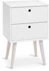 JYSK Marl - JYSK Nachttisch OPLEV 2 Schublade weiß/Kiefer Angebot im Prospekt JYSK Nachttisch OPLEV 2 Schublade weiß/Kiefer bei JYSK im Marl Prospekt für 47,50 €