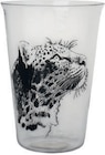 Verre Léopard borosilicate en promo chez Maxi Bazar Hyères à 2,99 €