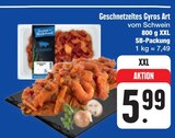 Aktuelles Geschnetzeltes Gyros Art Angebot bei E center in Dresden ab 5,99 €