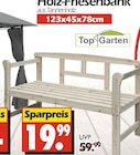 Wreesmann - Holz-Friesenbank Angebot im Prospekt Holz-Friesenbank bei Wreesmann im Prospekt "" für 19,99 €