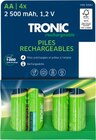 Piles rechargeables - TRONIC - Lidl à Mulhouse Piles rechargeables - TRONIC en promo chez Lidl Mulhouse à 3,99 €