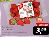 Aktuelles Erdbeeren Angebot bei Konsum in Dresden ab 3,00 €
