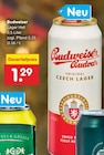 Lager Hell Angebote von Budweiser bei Netto Marken-Discount Hamburg für 1,29 €