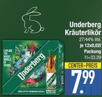 Kräuterlikör von Underberg im aktuellen EDEKA Prospekt für 7,99 €