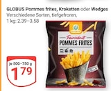 Pommes frites im Angebot bei GLOBUS in Duisburg Pommes frites Angebote von GLOBUS bei GLOBUS Duisburg für 1,79 €