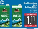 Haltbare Milch von Berchtesgadener Land im aktuellen EDEKA Prospekt für 1,11 €