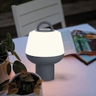 Promo Lampe extérieure à poser rechargeable LED grise 1,8 W 250 lm USB-C IP54, GoodHome Kisatchie à 16,90 € dans le catalogue Castorama à Kingersheim