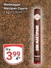 Marzipan-Zigarre Angebote von Niederegger bei GLOBUS Rostock für 3,99 €
