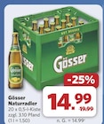 Naturradler von Gösser für 14,99 € bei combi im Angebot Naturradler von Gösser im aktuellen combi Prospekt