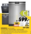 Aktuelle Waschmaschine Angebote bei MEDIMAX in Dinslaken Aktuelles Geschirrspüler SN43HS03BD Angebot bei MEDIMAX in Dinslaken ab 599,00 €