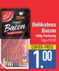 Delikatess Bacon von Gut & Günstig im aktuellen EDEKA Prospekt für 1,00 €