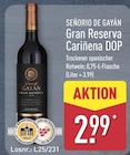 Gran Reserva Cariñena DOP im Angebot bei ALDI Nord in Bautzen Gran Reserva Cariñena DOP Angebote von Señorio de Gayán bei ALDI Nord Bautzen für 2,99 €