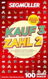 Aktueller Segmüller Möbel & Einrichtung Prospekt in Schörghof und Umgebung, "Kauf 3 zahl 2" mit 8 Seiten, 05.07.2025 - 02.08.2025