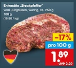 Entrecôte „Steakpfeffer“ von  im aktuellen Netto Marken-Discount Prospekt für 1,89 €