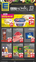 Aktueller EDEKA Supermärkte Prospekt für Crawinkel: Wir lieben Lebensmittel! mit 24} Seiten, 29.04.2024 - 04.05.2024