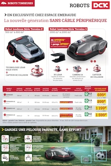 Catalogue Espace Emeraude à Savigné cette semaine, valable du 25/02/2026 au 11/04/2026 Prospectus Espace Emeraude à Savigné, "Préparez les beaux jours", 20 pages de promos valables du 25/02/2026 au 11/04/2026