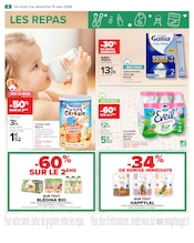 Promos Lait Bio dans le catalogue "Les babydays 15 jours à prix très doux" de Carrefour à la page 4