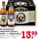 Weissbier Naturtrüb im Angebot bei E center in Weinheim Weissbier Naturtrüb Angebote von Franziskaner bei E center Weinheim für 13,99 €