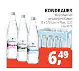 Getränke Hörl Siegenburg - Mineralwasser Angebot im Prospekt Mineralwasser bei Getränke Hörl im Siegenburg Prospekt für 6,49 €