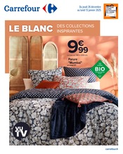 Prospectus Supermarchés Carrefour en cours à Fontaine-de-Vaucluse et alentours, "LE BLANC", 34 pages, 26/12/2024 - 13/01/2025 Catalogue Supermarchés Carrefour en cours à Fontaine-de-Vaucluse et alentours, "LE BLANC", 34 pages, 26/12/2024 - 13/01/2025