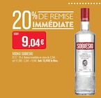 Vodka - SOBIESKI - Supermarchés Match à Charleville-Mézières Vodka - SOBIESKI en promo chez Supermarchés Match Charleville-Mézières à 9,04 €