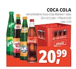Coca-Cola bei Getränke Hörl im Kaisheim Prospekt für 20,99 €