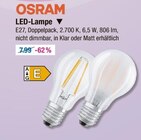 LED-Lampe von OSRAM im aktuellen V-Markt Prospekt für 3,00 €