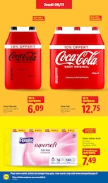 Prix et réduction Cola dans le prospectus Lidl en cours Offre Cola dans le catalogue Lidl du moment à la page 18