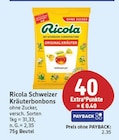 Schweizer Kräuterbonbons Original Kräuter von Ricola für 2,35 € bei EDEKA im Angebot Schweizer Kräuterbonbons Original Kräuter von Ricola im aktuellen EDEKA Prospekt