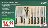 Messer-Set und Holzbrett im Angebot bei Marktkauf in Mettmann Messer-Set und Holzbrett Angebote von SSW bei Marktkauf Mettmann für 14,99 €