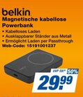 Magnetische kabellose Powerbank Angebote von belkin bei expert Neustadt für 29,99 €