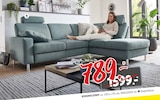 Ecksofa Stoff von  im aktuellen Polstermöbel Fischer Prospekt für 789,00 €