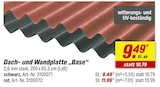 Dach- und Wandplatte „Base“ im aktuellen toom Baumarkt Prospekt