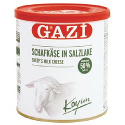 Schafkäse in Salzlake