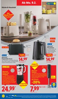 Toaster im aktuellen Lidl Prospekt (Bonn) Toaster im Lidl Prospekt "LIDL LOHNT SICH" mit 70 Seiten (Bonn)